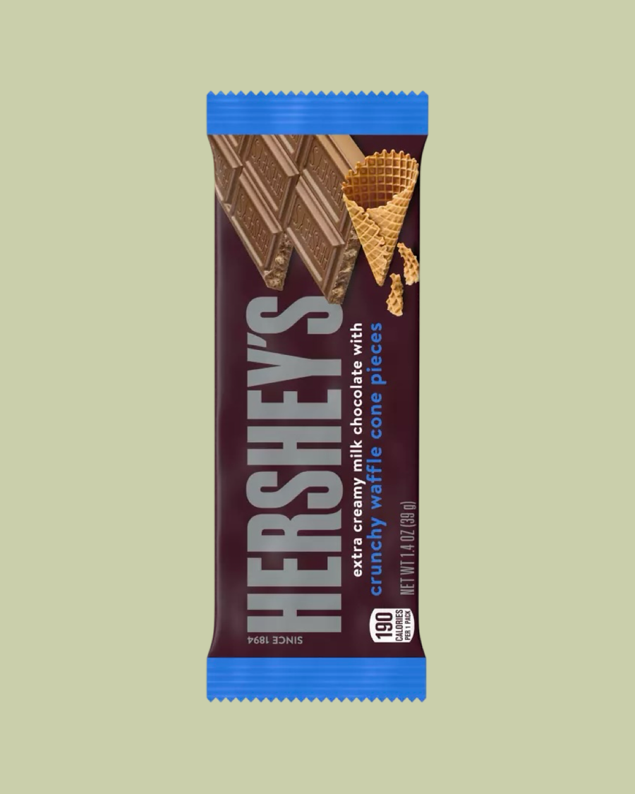 HERSHEY'S CRUNCHY WAFFLE CONE 1.4 oz