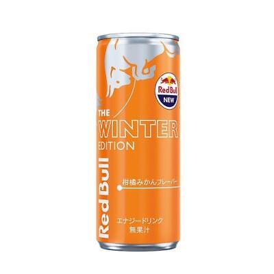 Red Bull Energy Drink winter edition citrus orange Flavor 100ml Product of Japan