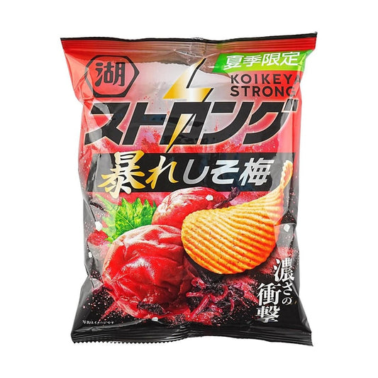 Koikeya Strong Plum Flavored Potato Chips - China