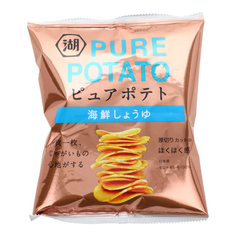 Pure Potato Soy Sauce Chips - Japan