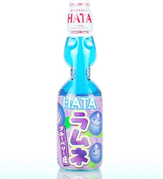 Hata Ramune Blueberry Flavor 200 ml - Japan