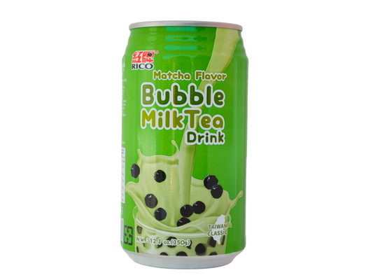 Rico Boba Tea Classic Matcha Flavor - Taiwan