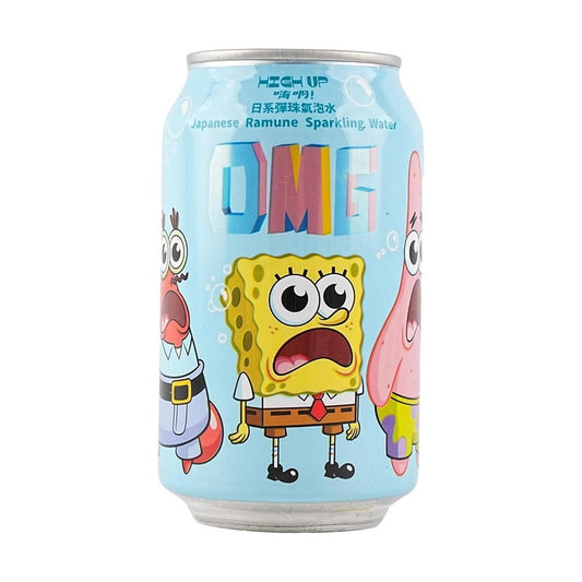 High Up Spongebob Sparkling Water Ramune - Japan