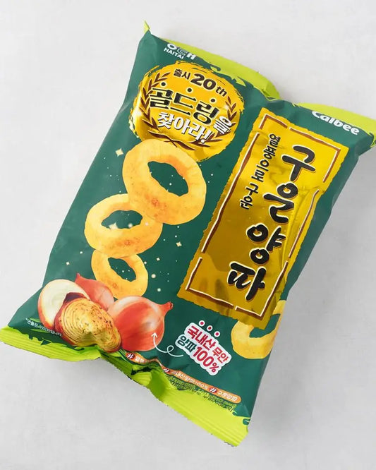 Calbee Roasted Onion Rings - Korea
