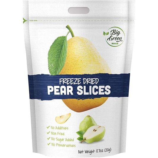 Big Green Organic Food- Freeze-Dried Pear