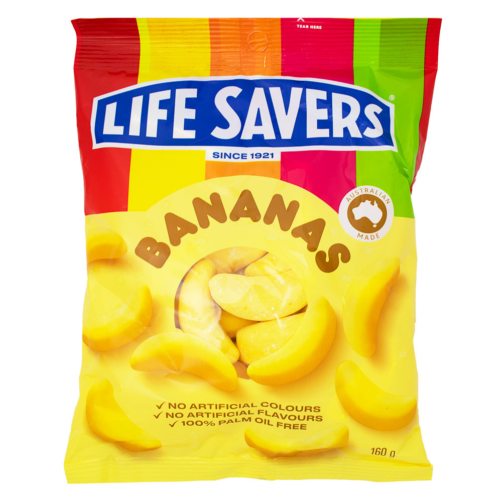 Lifesavers Bananas (Australia) - 160g