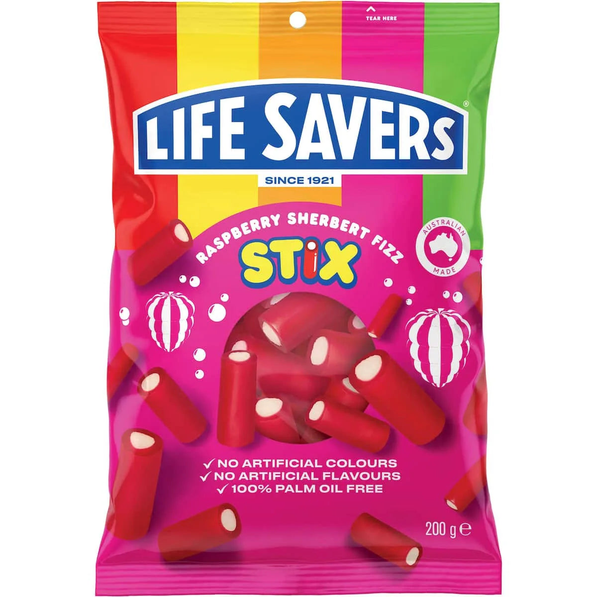 Lifesavers Sherbert Fizz Stix-Australia