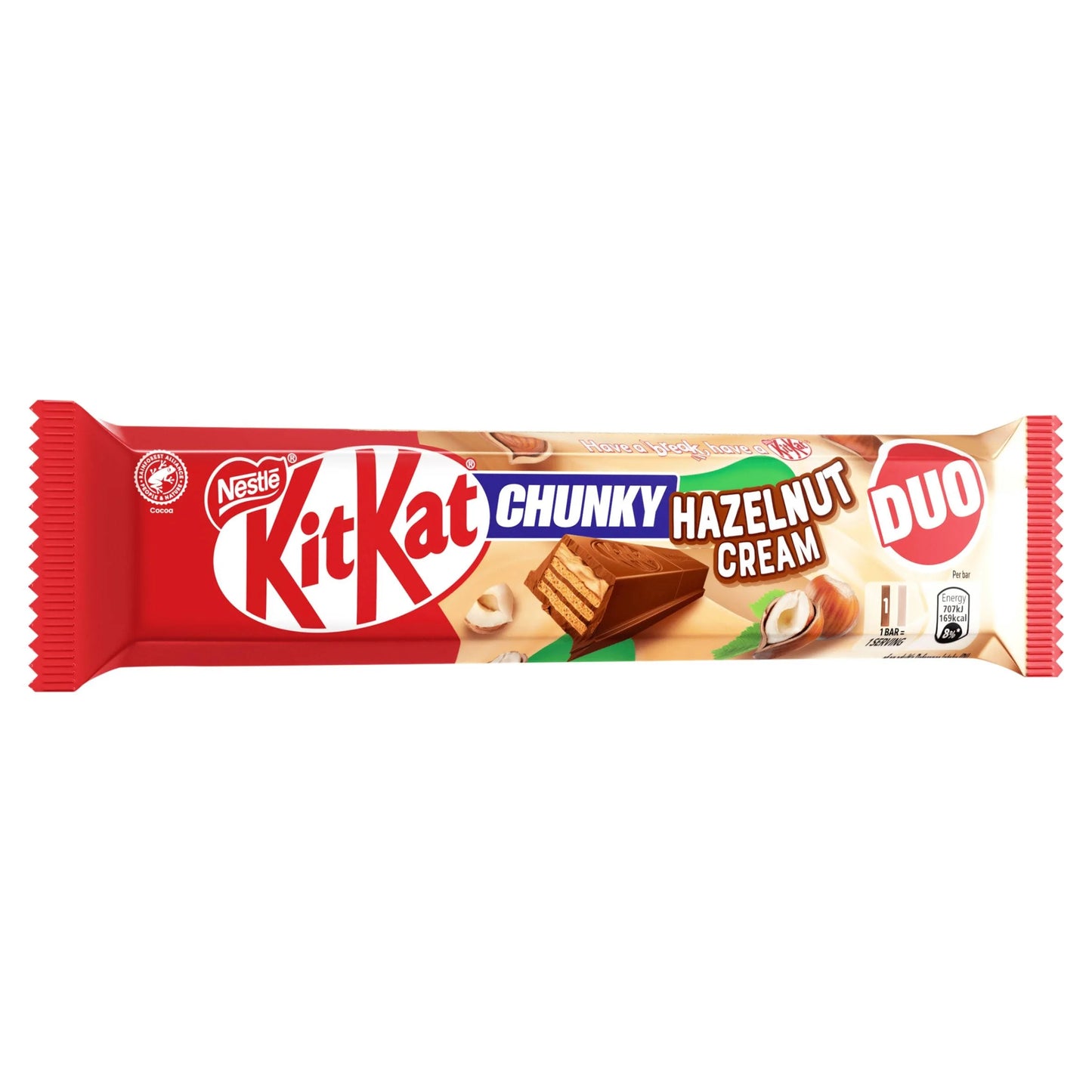 Kit Kat Chunky Hazelnut Cream DUO (UK) - 68g