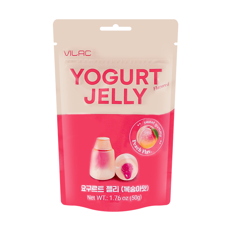 Vilac Yogurt Jelly 50g peach flavored-Korea