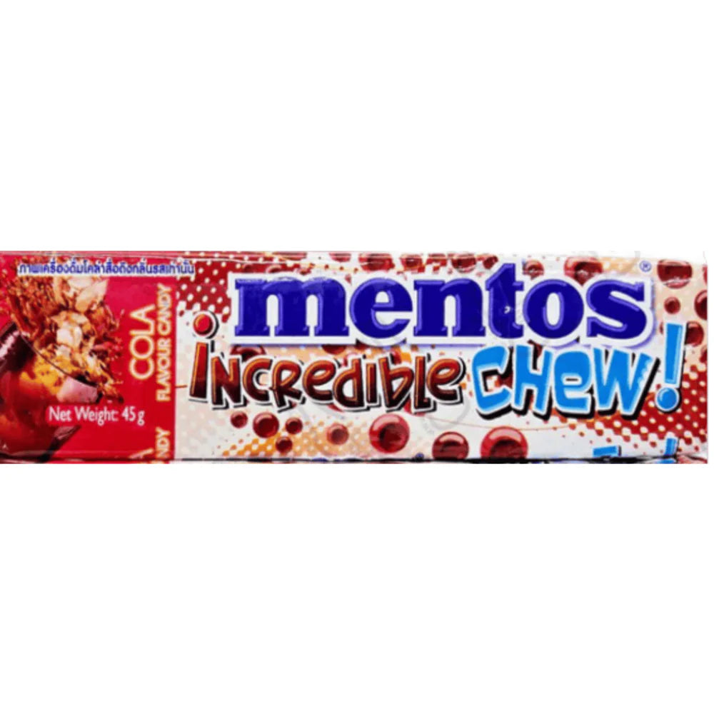 chewy candy with a cola flavor