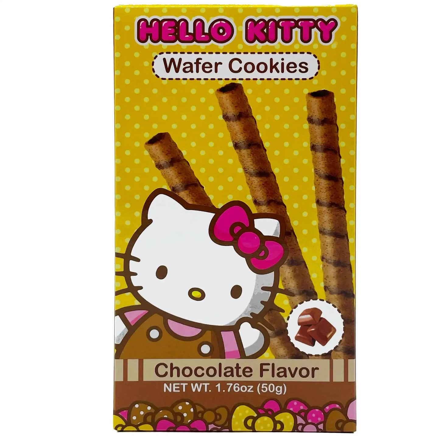 Hello Kitty Wafer Cookies Chocolate Flavor