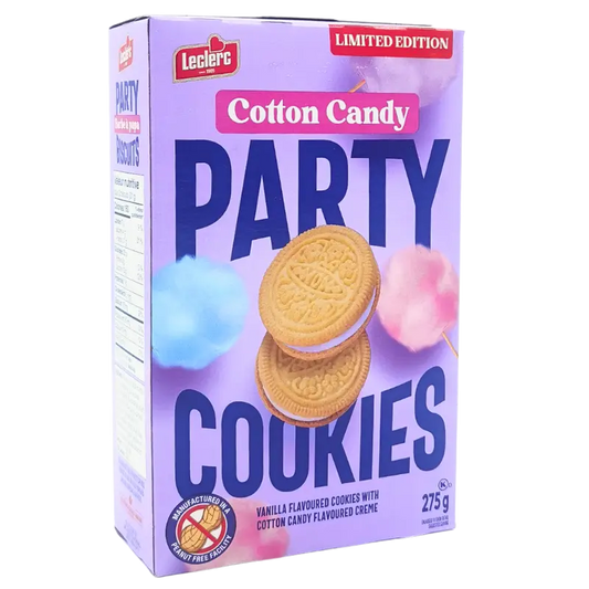 Leclerc, Party Cookies, Cotton Candy, 275g(Canada)
