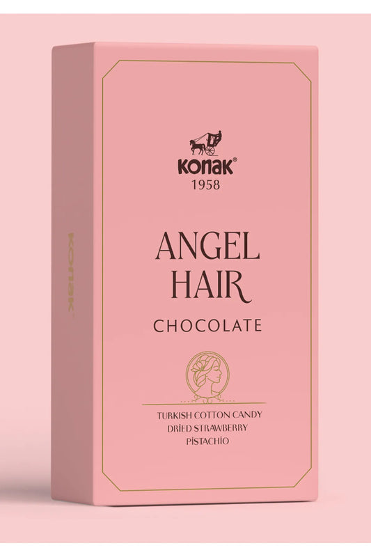 Konak Angel Hair Chocolate( Turkish cotton candy dried strawberry pistachio)-Turkey