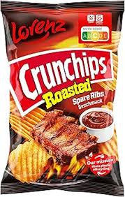 Lorenz Crunchips Roasted Spare Ribs 140g Pack -turkey