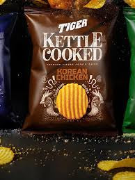 Tiger korean chicken potato chips