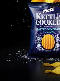 Tiger Kettle Cooked Salted Vinegar Fusion Chips