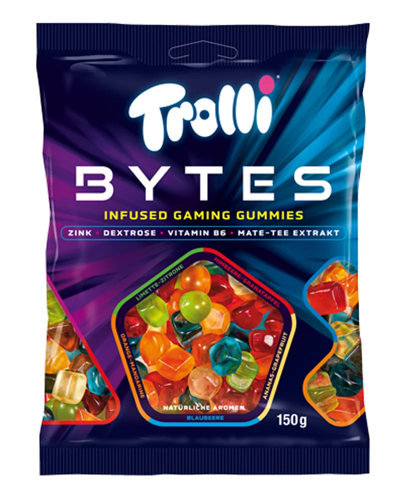 Trolli bytes infused gummies- germany