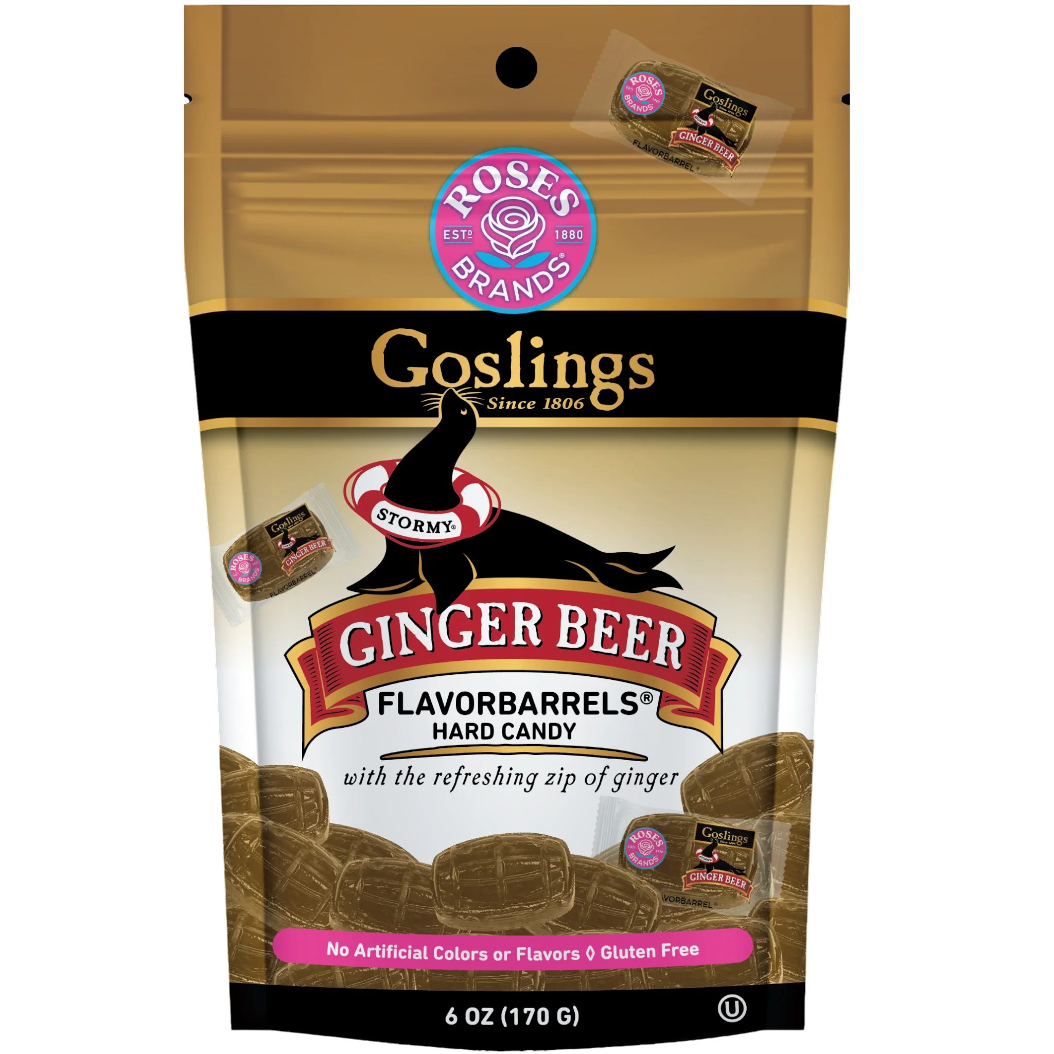 Ginger beer hard candy – Exotic Snack Guys GD