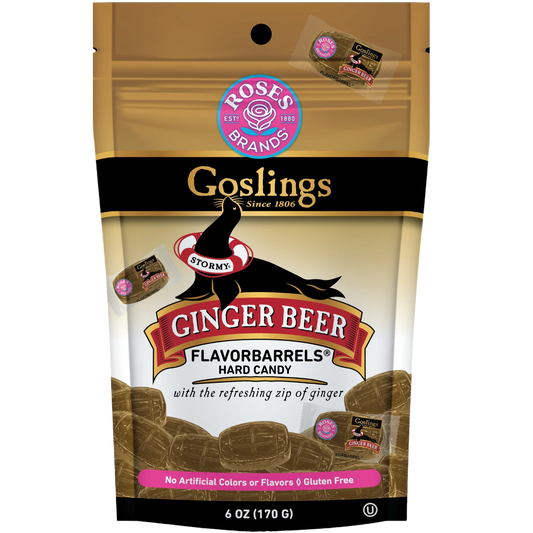 Ginger beer hard candy