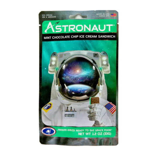 Astronaut Mint Chocolate Chip Ice Cream Sandwich 34g - USA