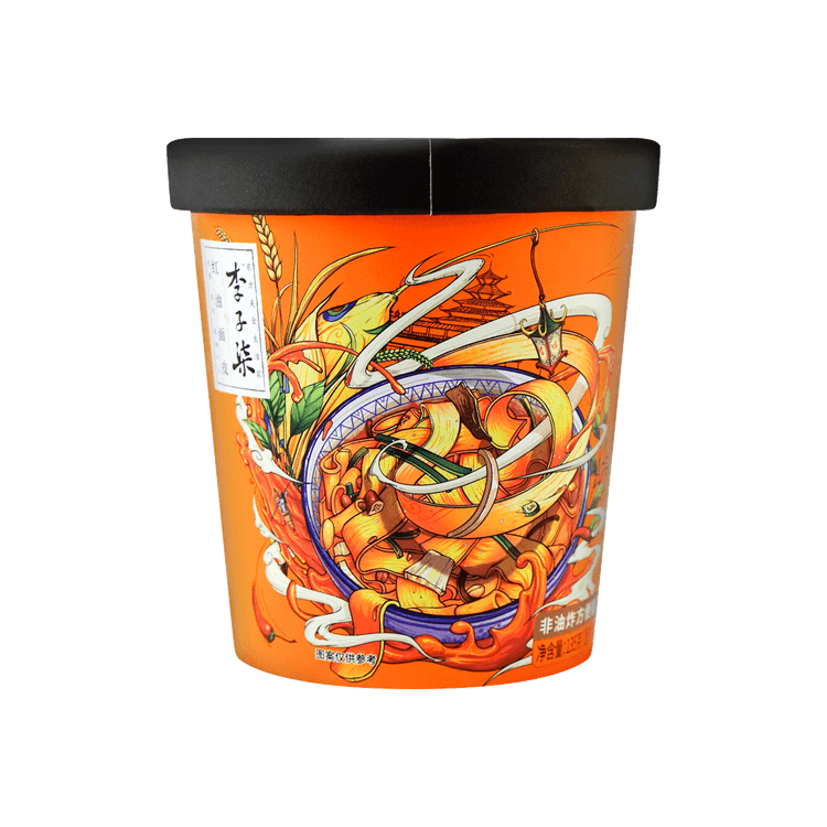 LIZIQI Chili Oil Instant Wide Noodles