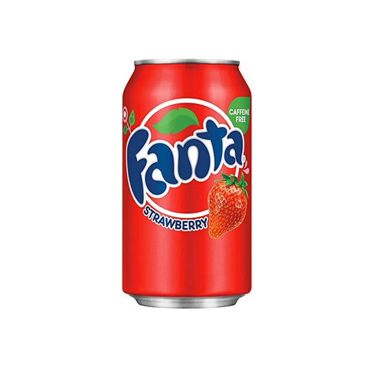 Fanta Strawberry Soda Can