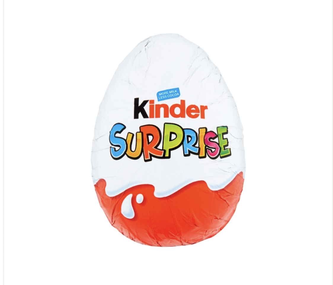 Kinder Surprise Egg Exotic Snack Guys Gd