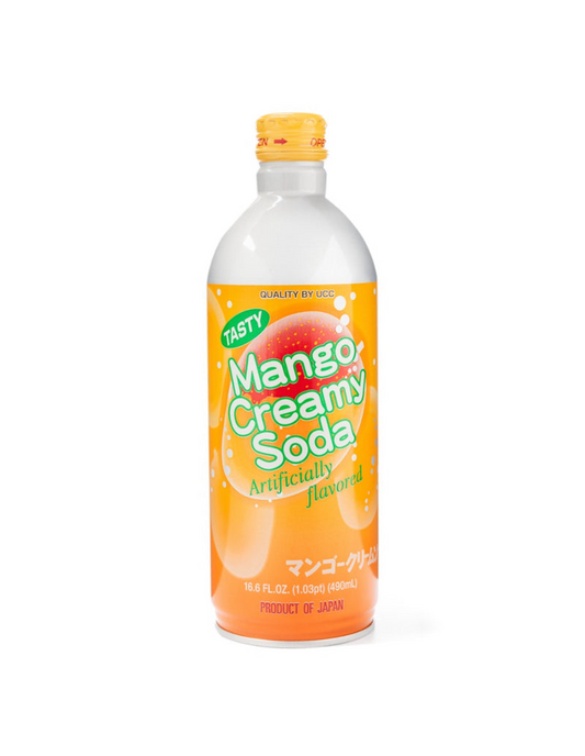 UCC Mango Creamy Soda 490 ml - Japan
