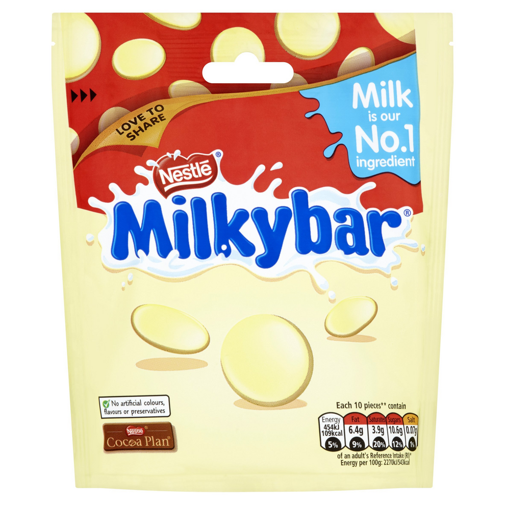 Milky Bar Giant Buttons – Exotic Snack Guys GD