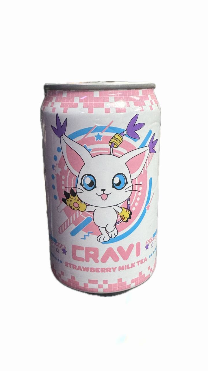 Ocean Bomb Digimon - Strawberry Milk Tea