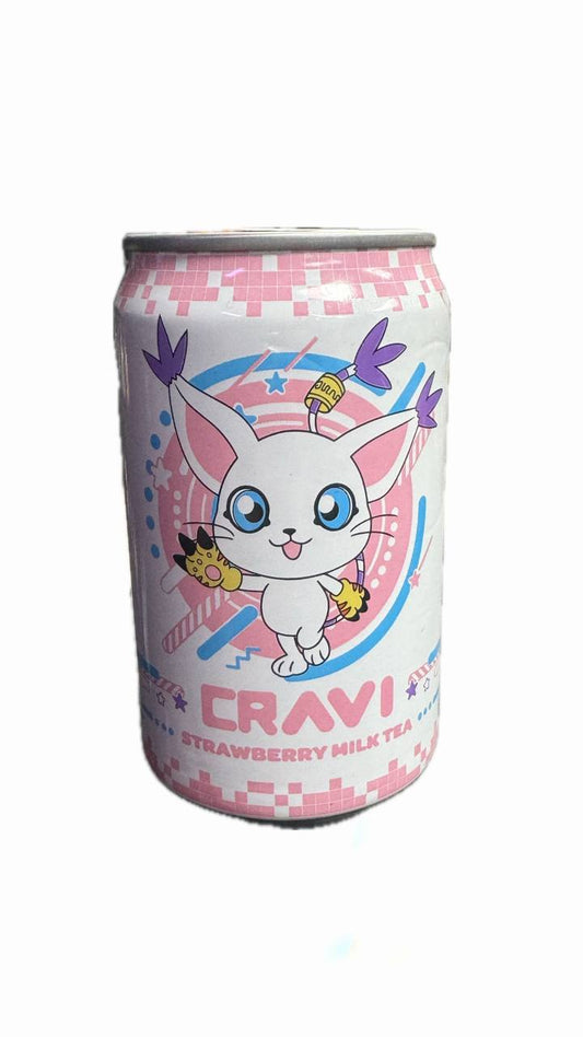 Ocean Bomb Digimon - Strawberry Milk Tea