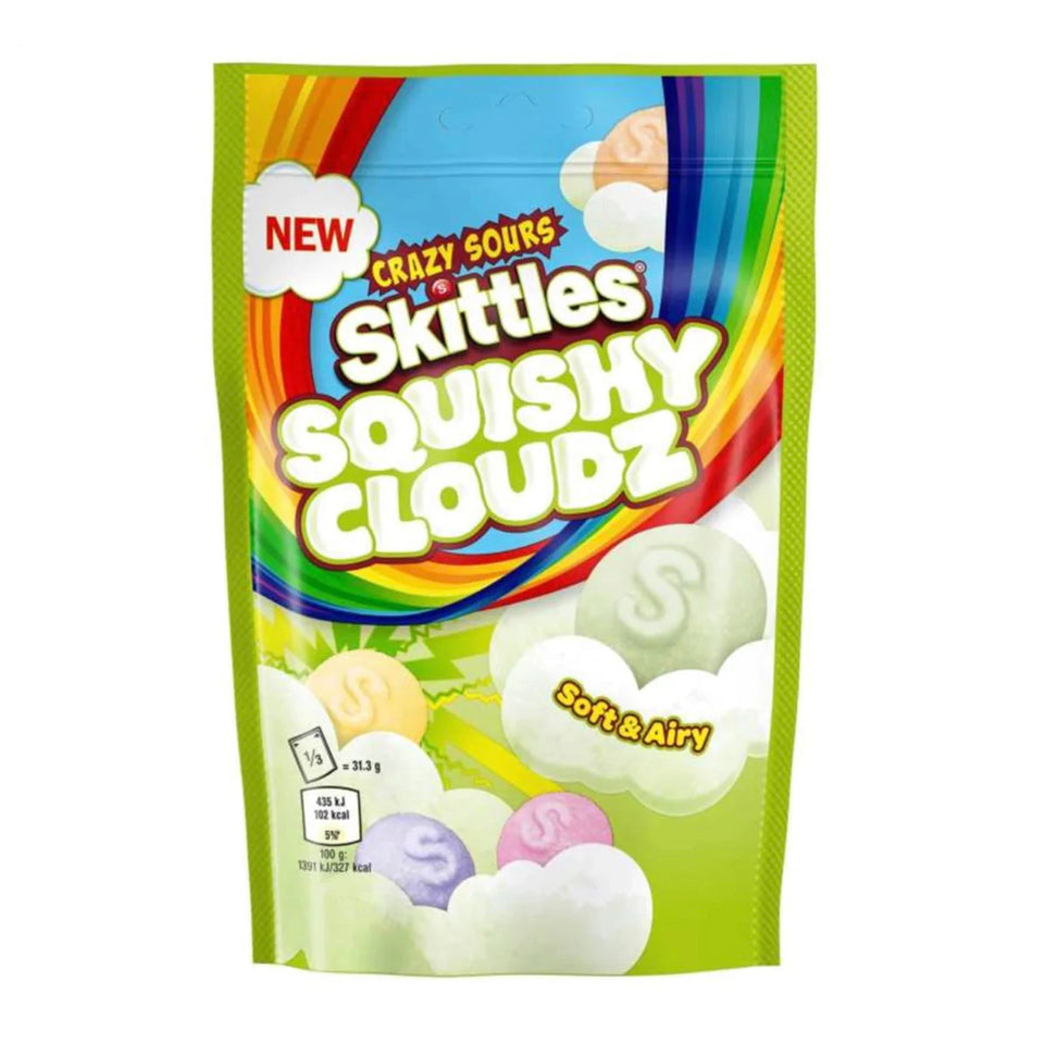 Skittles Squishy Clouds Sour - UK